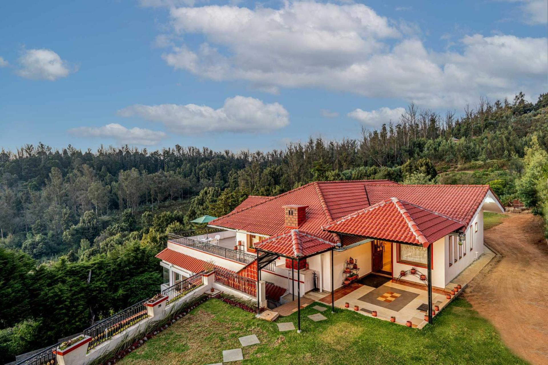 Stayvista At The West Wind 5Bhk Villa Ooty Comp Breakfast Bagian luar foto